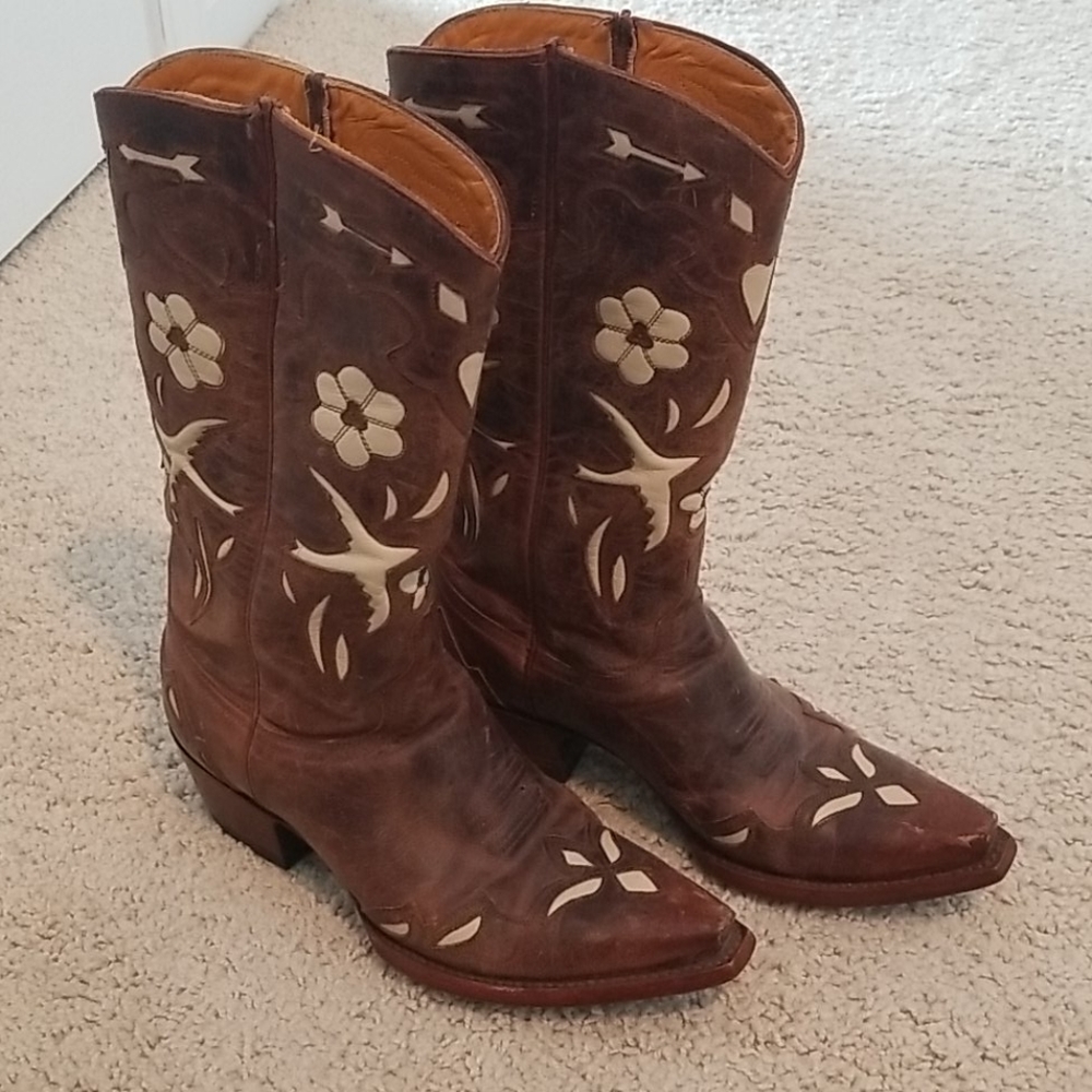 Old gringo boots 6.5 B tan